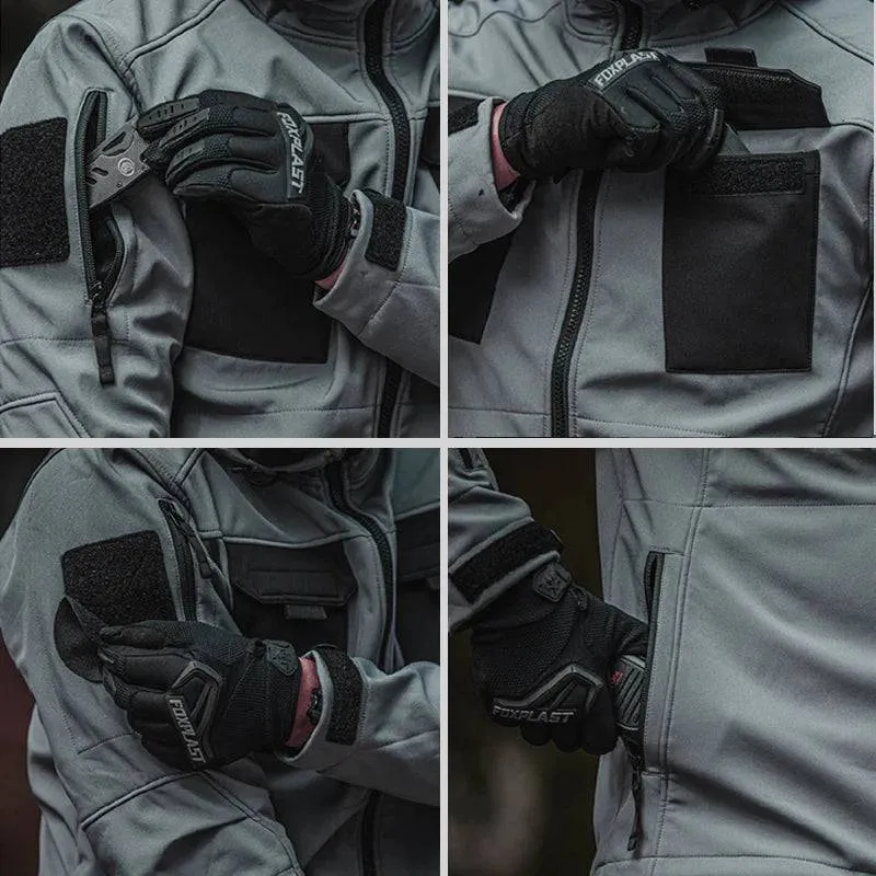 BEETLE 5-in-1 Muti-Pocket Warm Softshell Waterproof Tactical Jacket