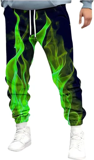 Bidobibo Mens Workout Pants Lightweight Sherpa Sweatpants Plus Size Thermal Warm Pants for Men 2025 Fleece Lined Joggers