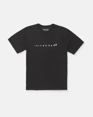 Big Boys Arthur Dino Short Sleeve Tee - Black