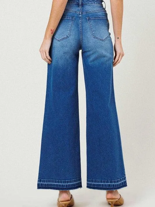 Big Life High Waisted Wide Leg Jeans