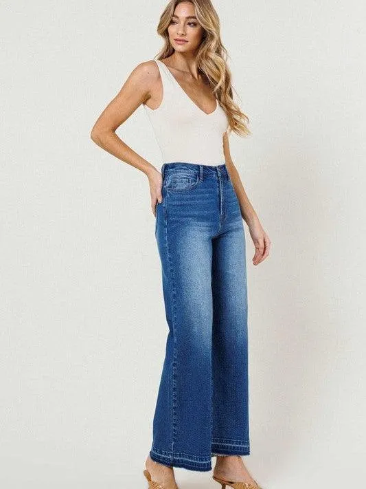 Big Life High Waisted Wide Leg Jeans