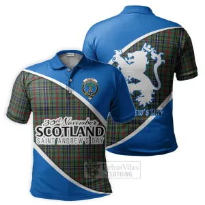 Bisset Family Crest Tartan Polo Shirt Celebrate Saint Andrew's Day in Style