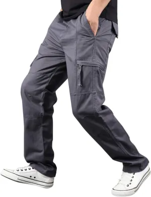 Black Cargo Pants Men Khaki Pants Cotton Cargo Jeans for Men Relaxed Fit Mens Tall Black Pants Cargo Work Pants for Men Cargo Pants for Men Work Pants for Men Cargo