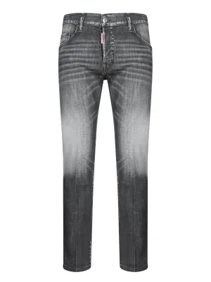 Black Stretch Skater Jeans