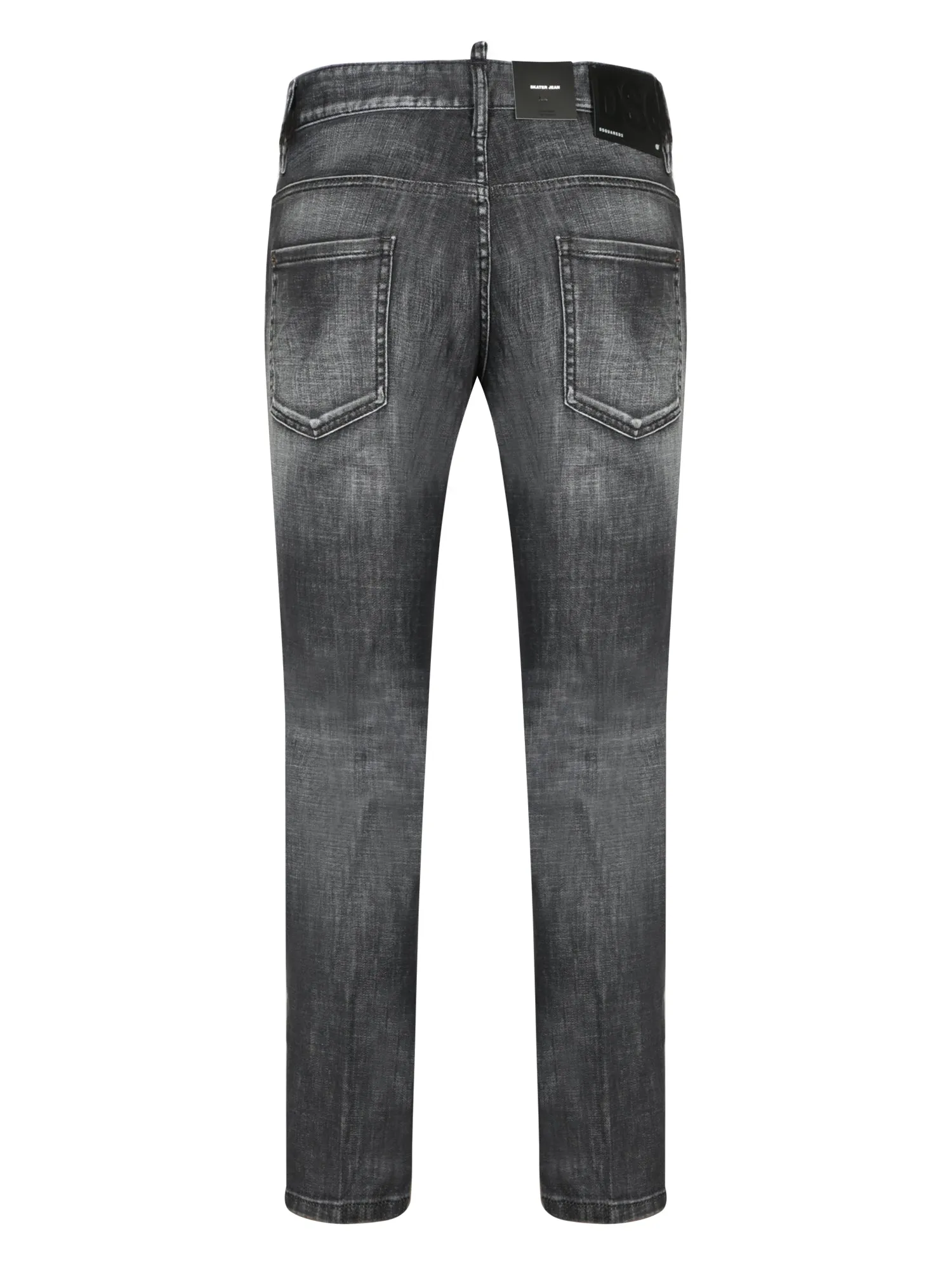 Black Stretch Skater Jeans