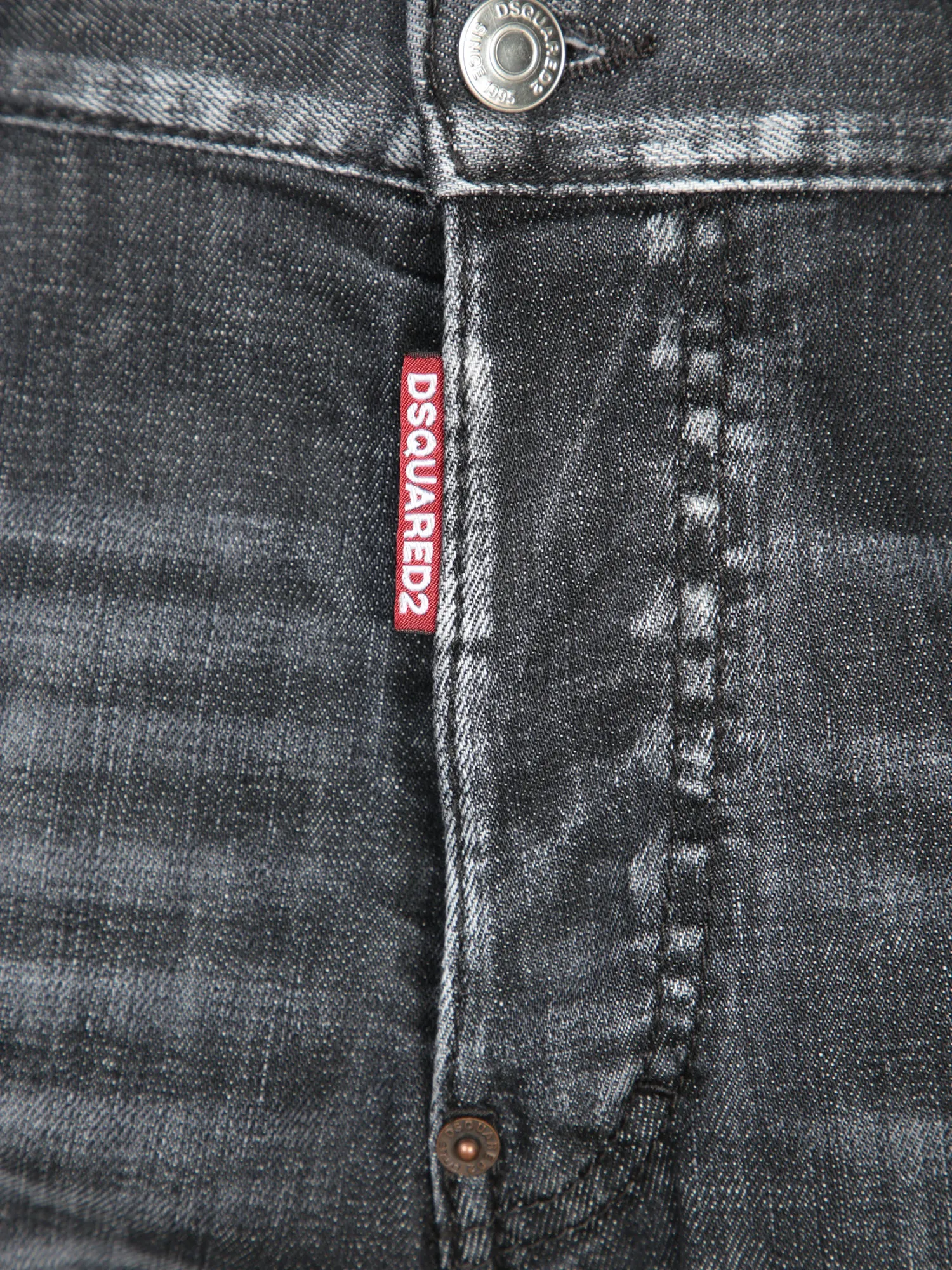 Black Stretch Skater Jeans