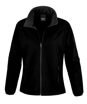 Black/Black - Women's Core printable softshell jacket