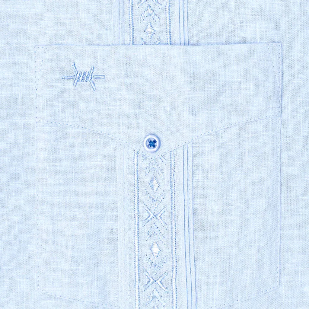 Blue Benavides Tejas Guayabera
