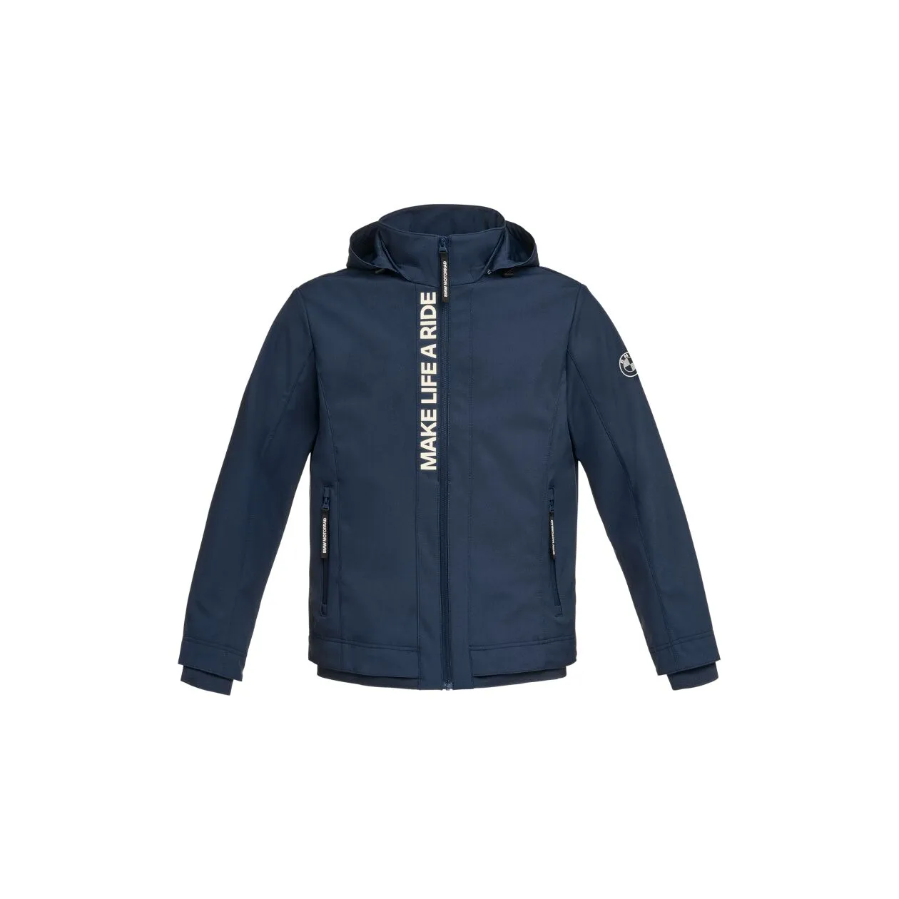BMW MOTORRAD SOFTSHELL JACKET MAKE LIFE A RIDE BLUE