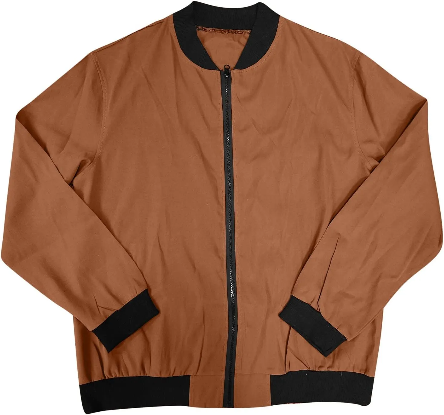 Bomber Jacket Men Men's Lightweight Bomber Jacket Windbreaker Softshell Varsity Jacket Coat