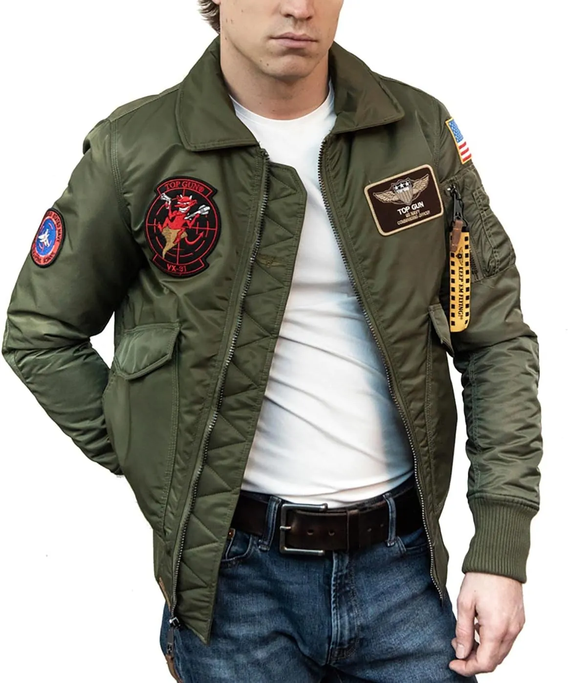 Bomber Style Fashion Jacket - Bomber Jacket
