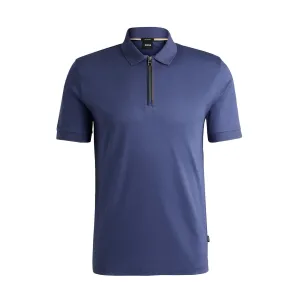 BOSS Black C-Polston 36 Polo Shirt 10260025 412 Navy