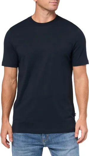 BOSS Men's Plain Short Sleeve Crewneck T-Shirt
