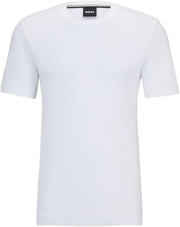 BOSS Men's Plain Short Sleeve Crewneck T-Shirt