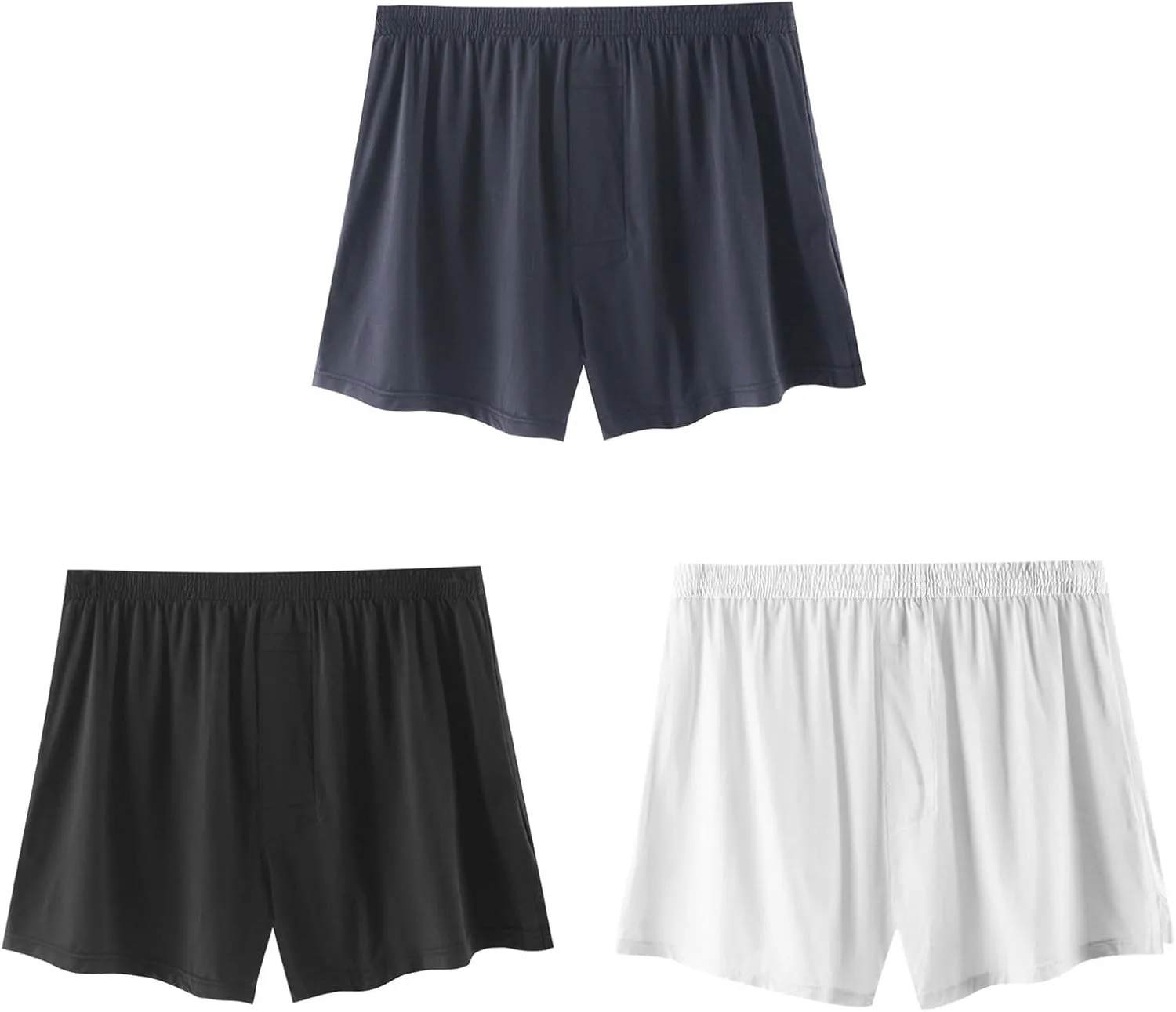 Boxer Briefs for Men Breathable and Soft Underwear Stretch Athletic Underpants Mens Briefs Underwear Pack