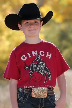 Boy's Cinch Keepin' It Western Short Sleeve Tee