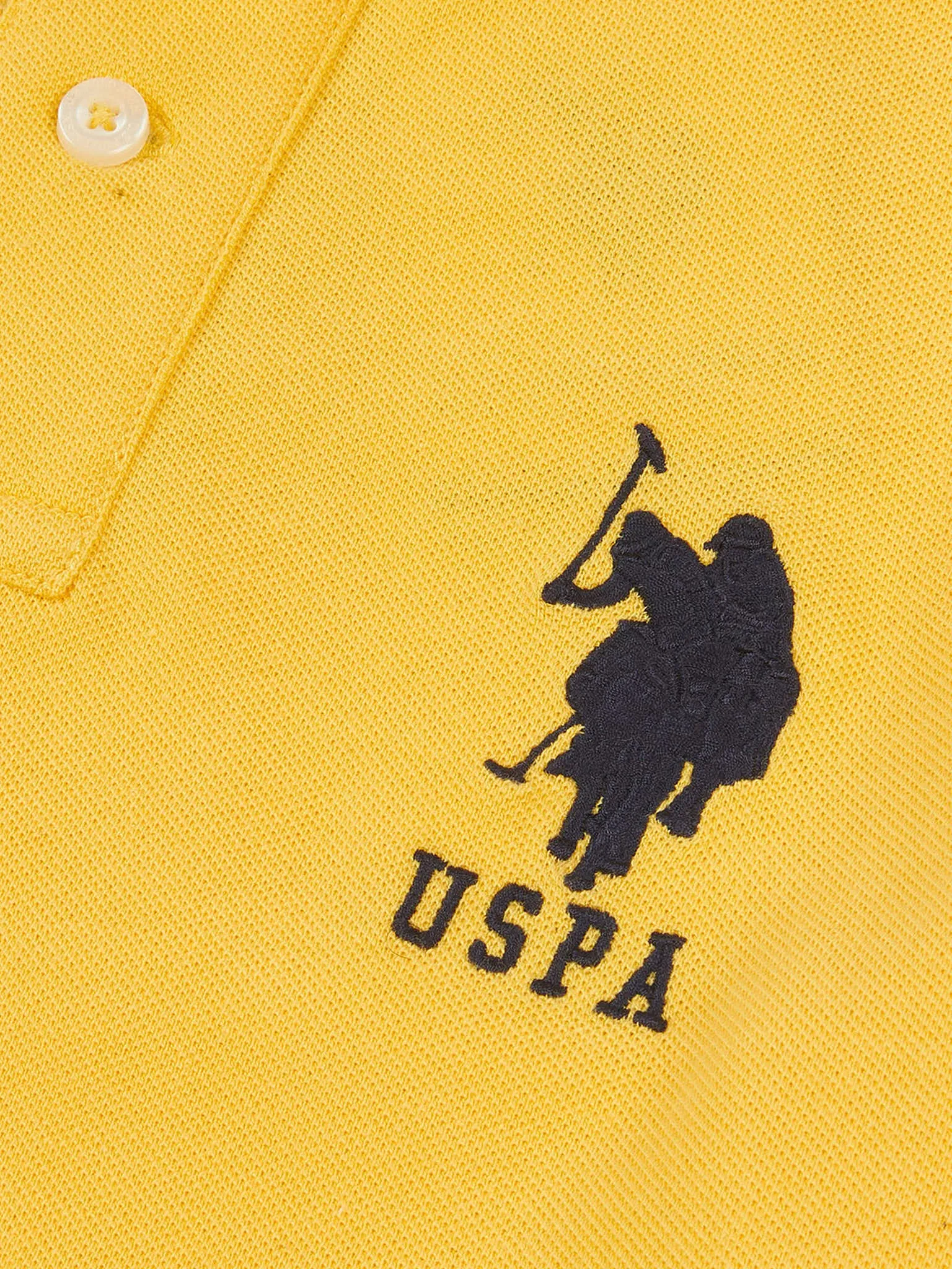 Boys Player 3 Polo Shirt in Sunset Gold