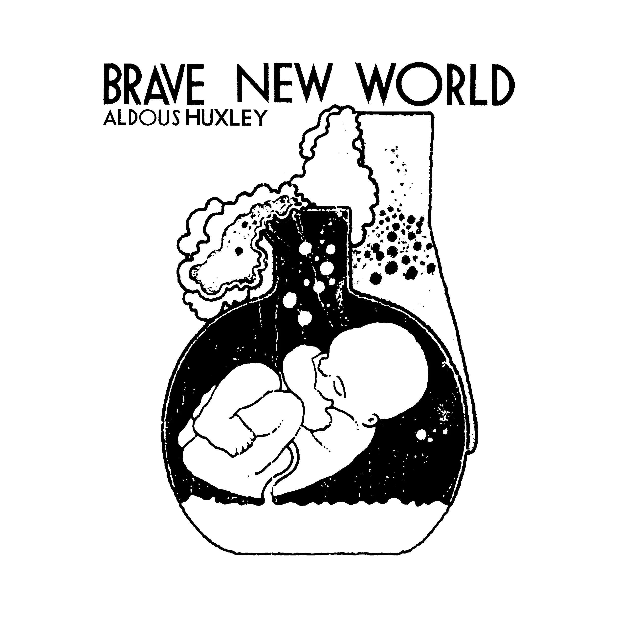 Brave New World Aldous Huxley Slim Fit Tee