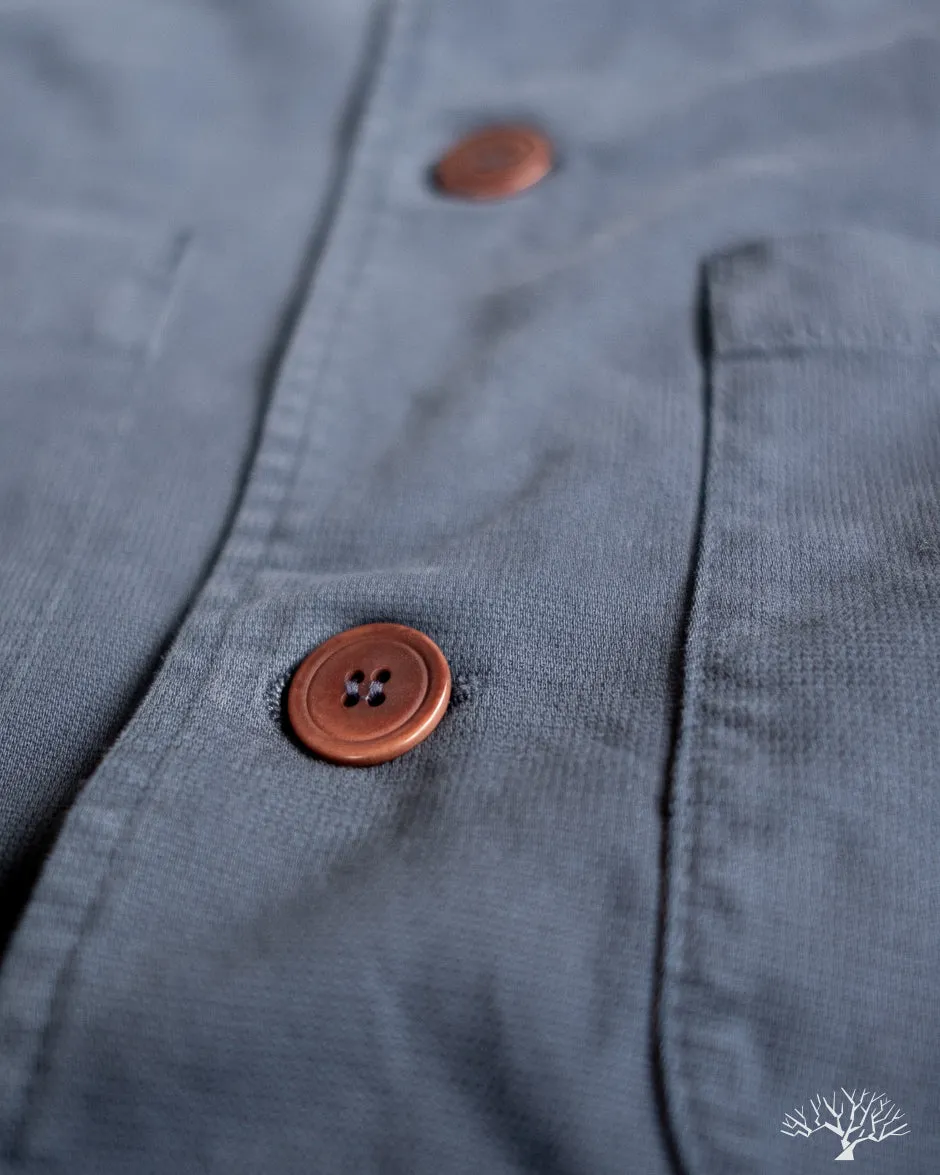 Brewer Jacket Cotton Structure - Navy