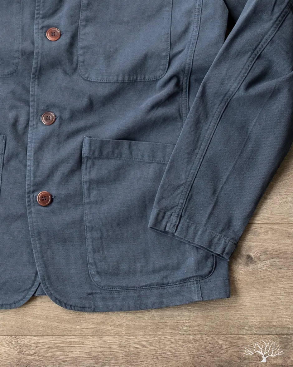 Brewer Jacket Cotton Structure - Navy