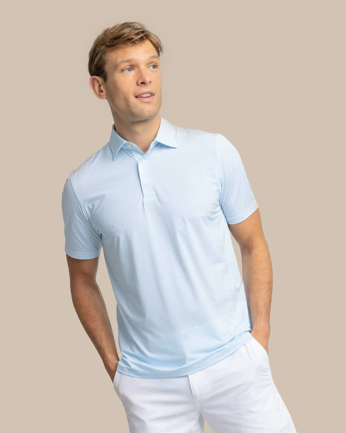brrr°®-eeze Meadowbrook Stripe Polo