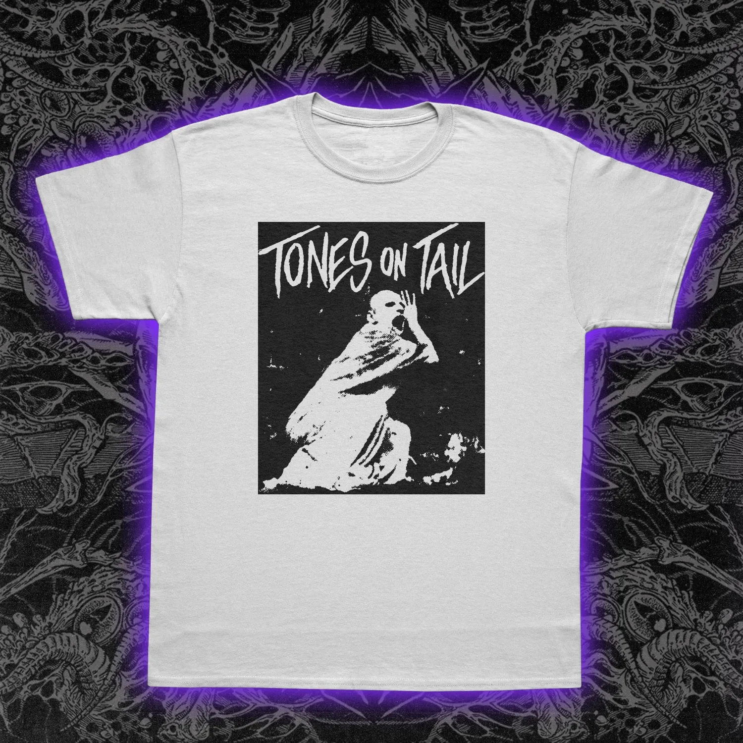 Burning Skies Tones On Tail Slim Fit Tee
