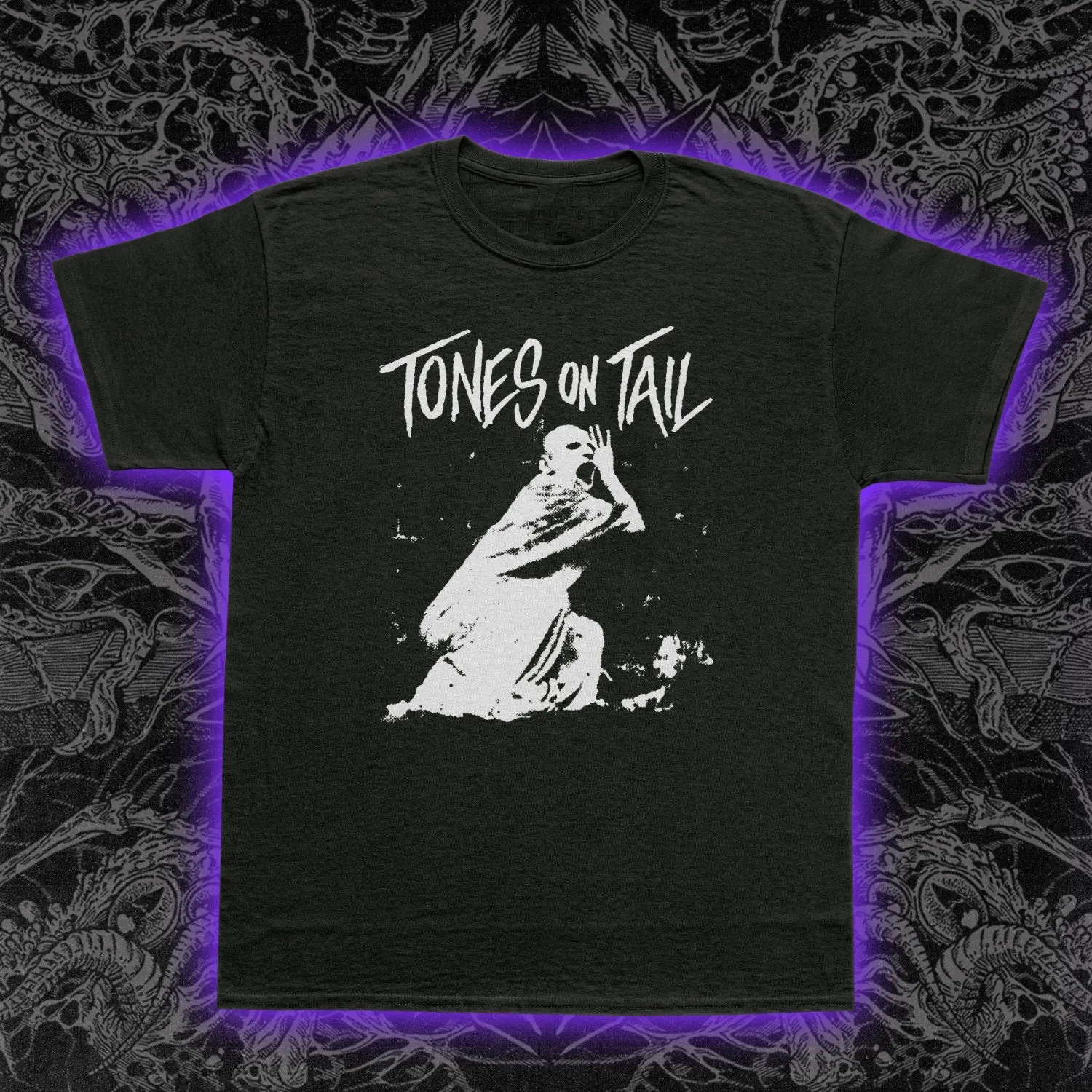 Burning Skies Tones On Tail Slim Fit Tee