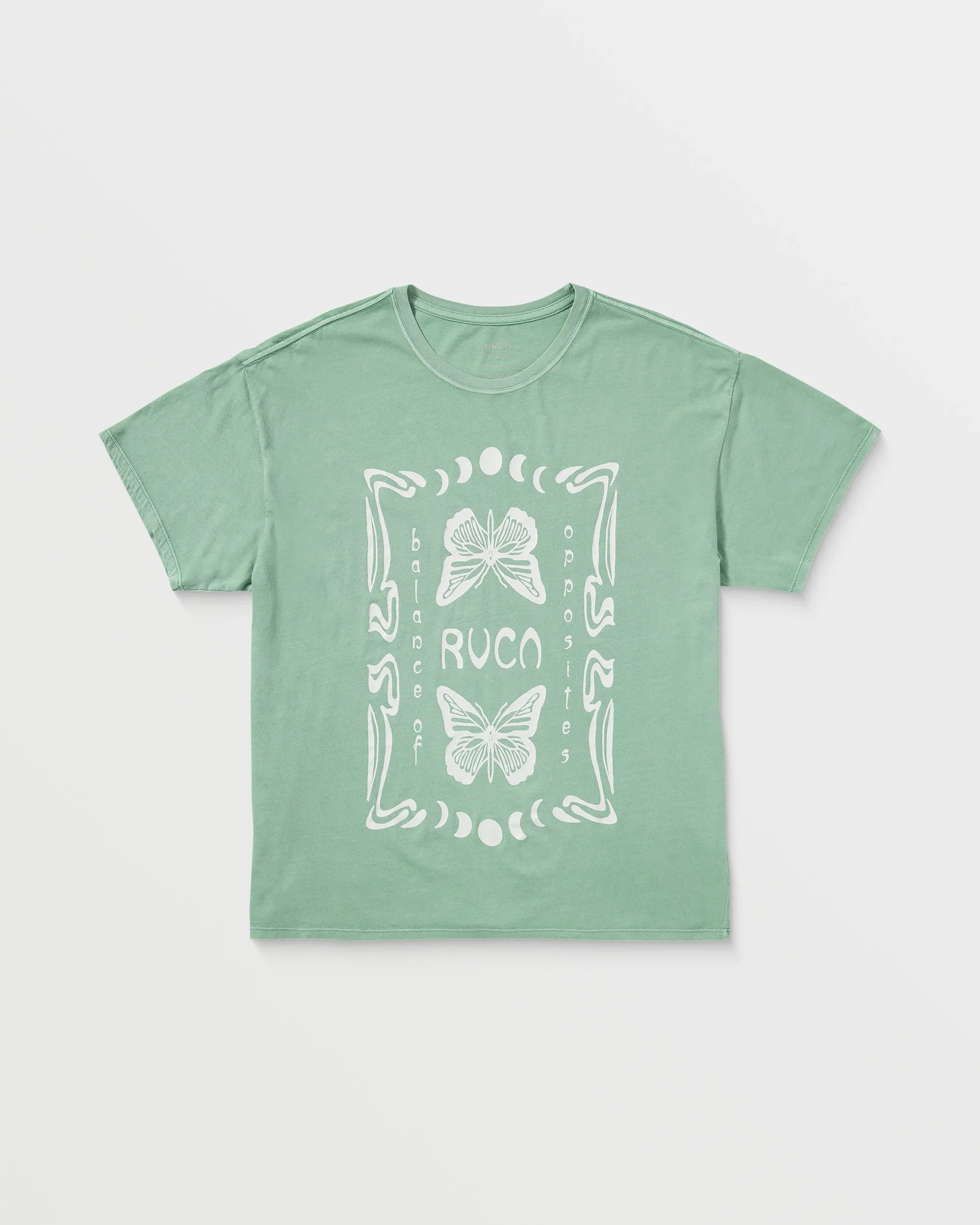 Butterfly Baggie Tee - Green Haze