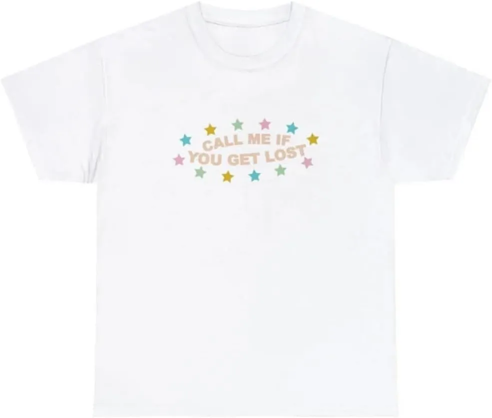 Call Me If You Get Lost T-Shirt, Gift for Vintage Style Tee