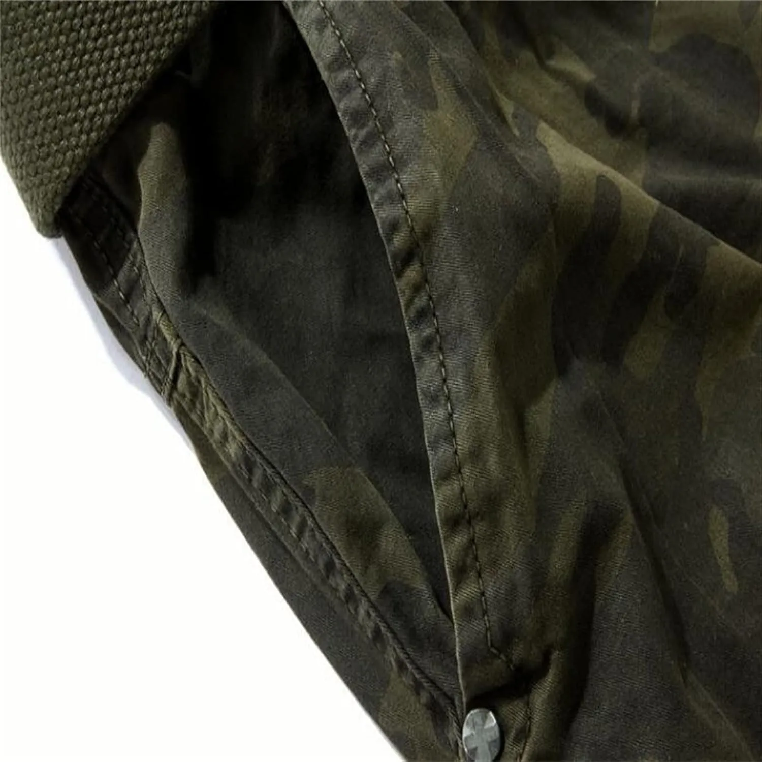 Camo Cargo Shorts for Men Plus Size Casual Summer Fashion Hiking Shorts Multi-Pocket Running Workout Short with Belt