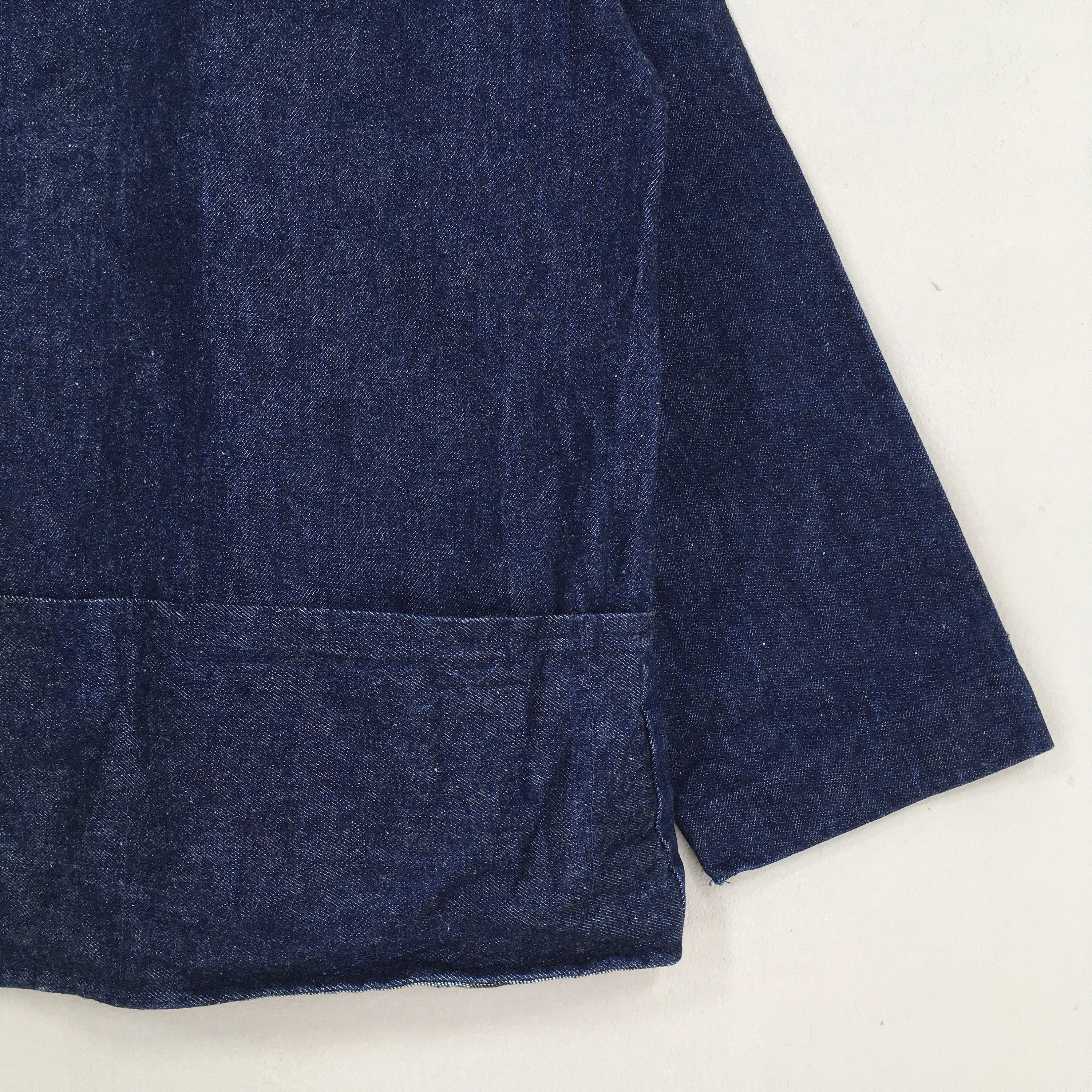 Cape Pullover Jeans Jacket Large