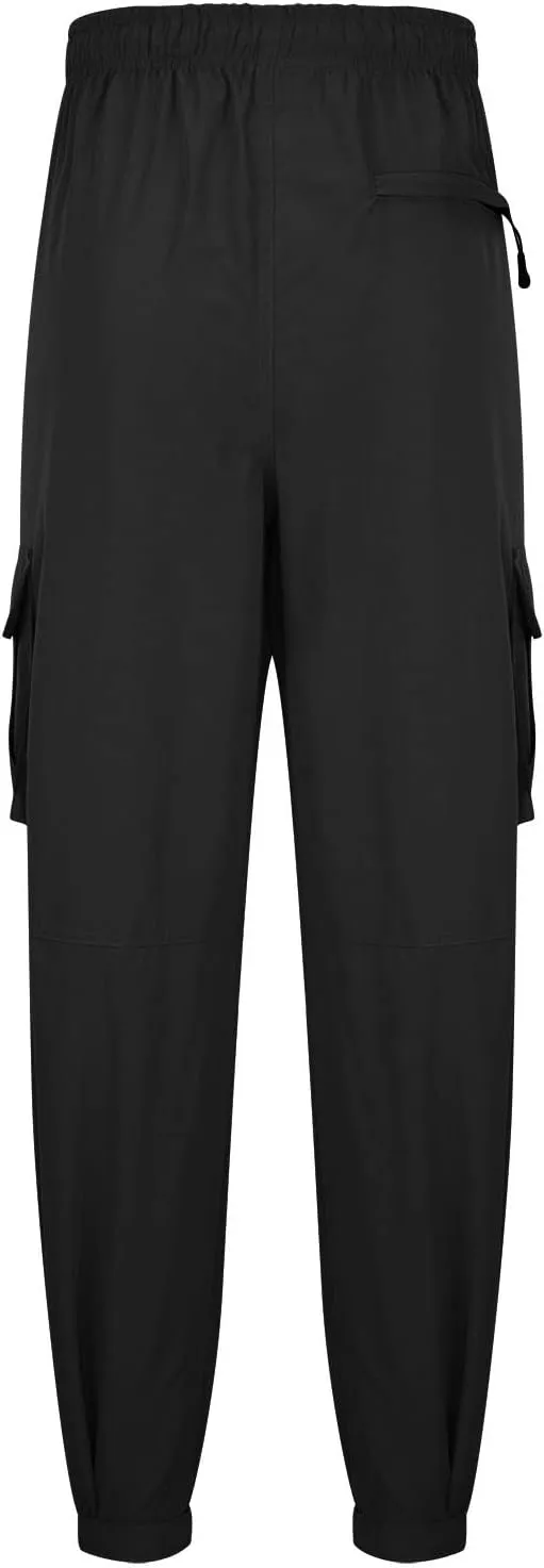 Cargo Pants for Men Big and Tall Men's Fleece Sweatpant with Pockets Drawstring Athletic Pants Joggers Running Sports