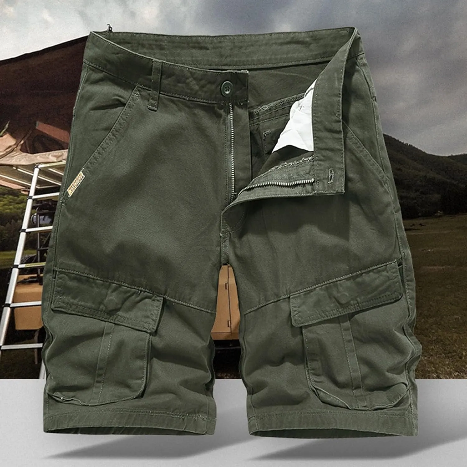Cargo Shorts for Men Relaxed Fit Loose 2025 Baggy Y2K Shorts Plus Size Lounge Outdoor Sports Athletic Trousers with Pockets