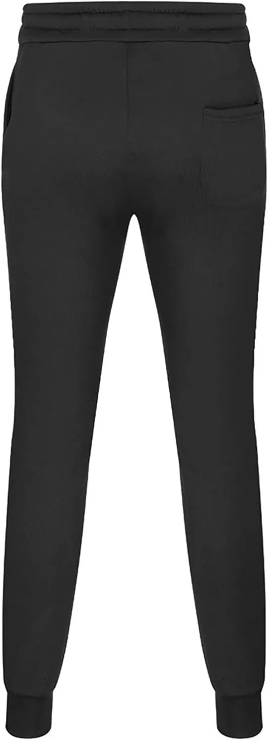 Cargo Sweatpants for Men Big and Tall with Zipper Fly Sweatpants for Men Lightweight Loose Fit Open Bottom Sweatpants