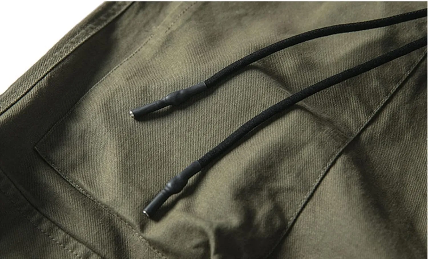 Cargo Trousers for Men Elastic Waist Cargo Pants Open Bottom Drawstring Baggy Joggers Men's Tactical Cargo Joggers