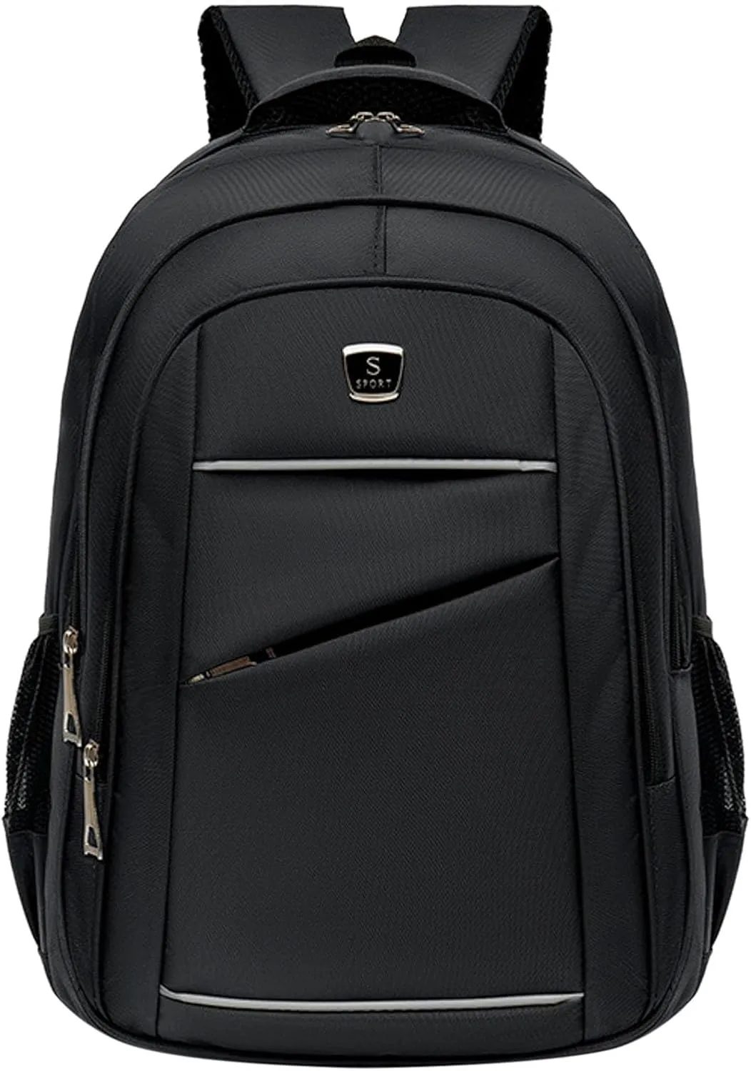 Carry On Backpack Student Backpack Fashionable New Pattern Simple Solid Color Large Capacity Practical Travel Bag