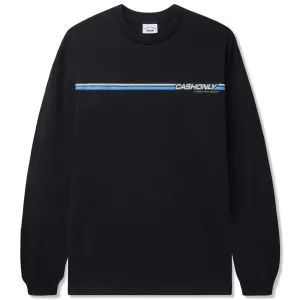 Cash Only - Motion L/S Tee Black