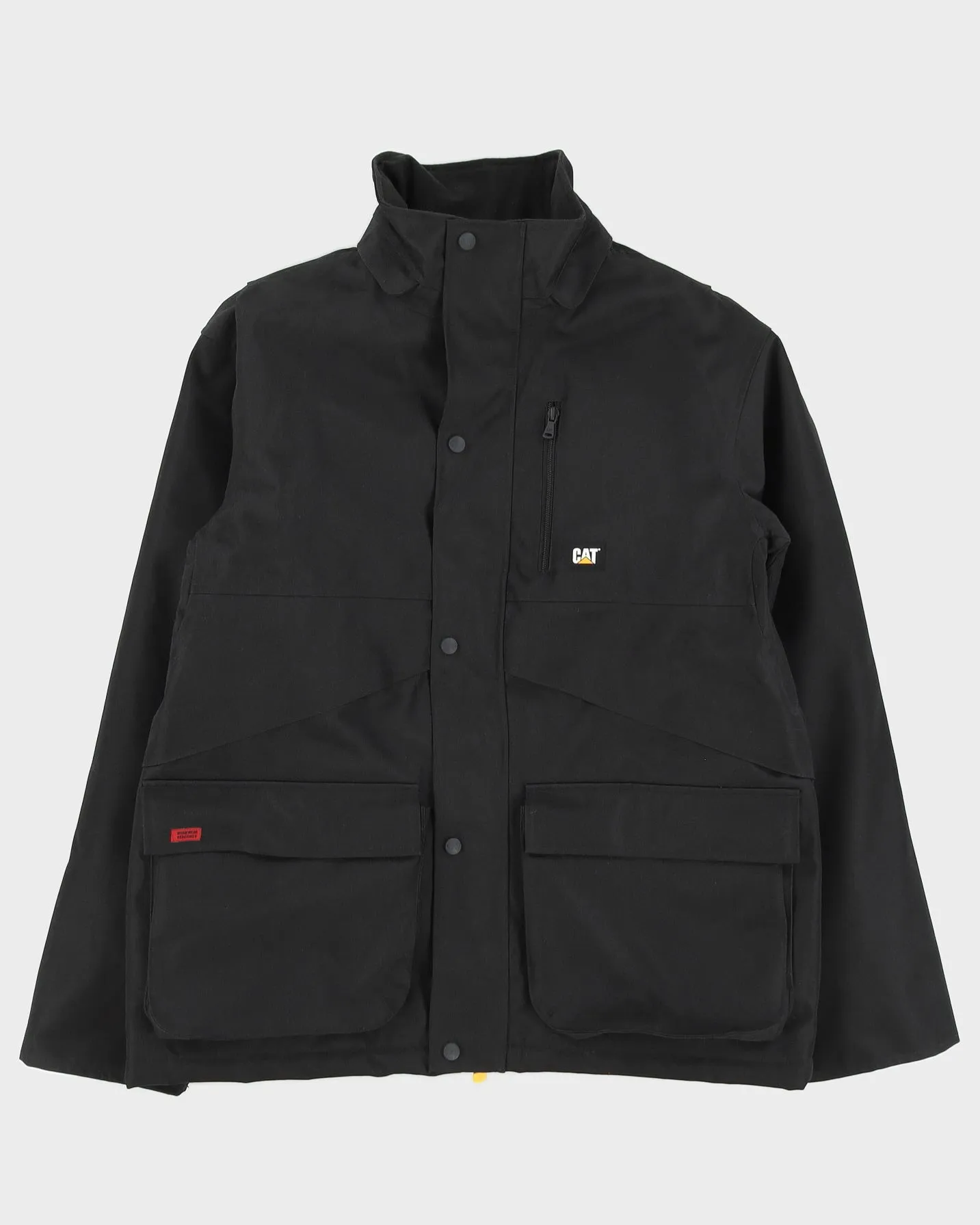 Cat Caterpillar Black Workwear Jacket - M
