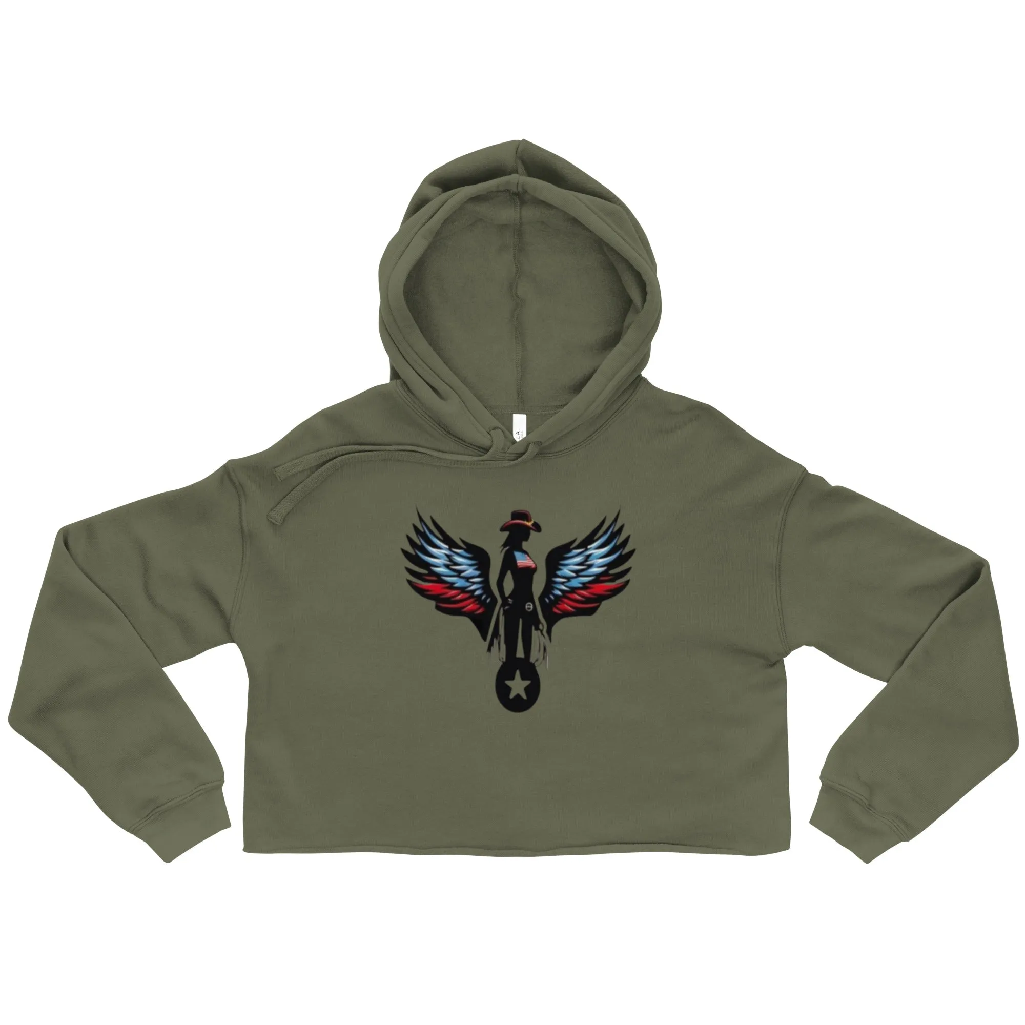 Cavalry Trails Cropped Hoodie – Stylish & Trendy Statement Piece