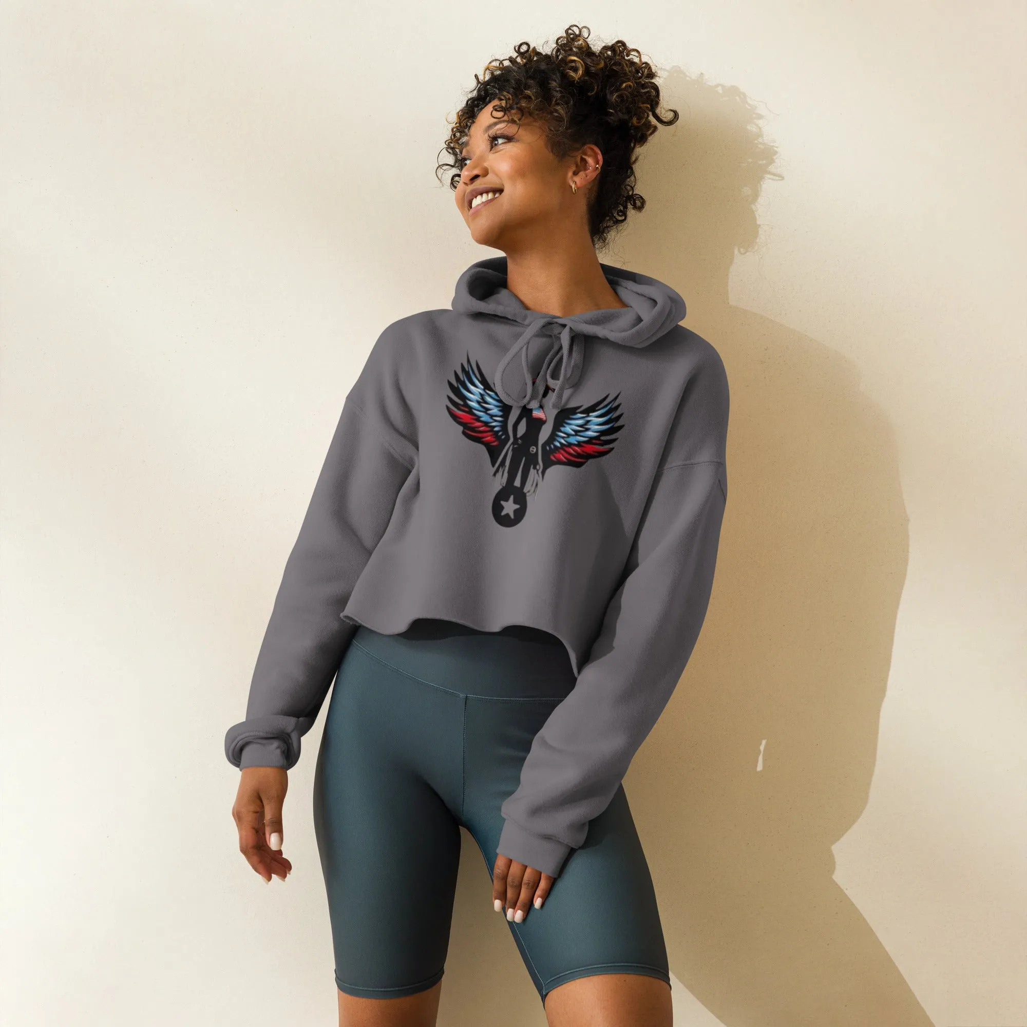 Cavalry Trails Cropped Hoodie – Stylish & Trendy Statement Piece