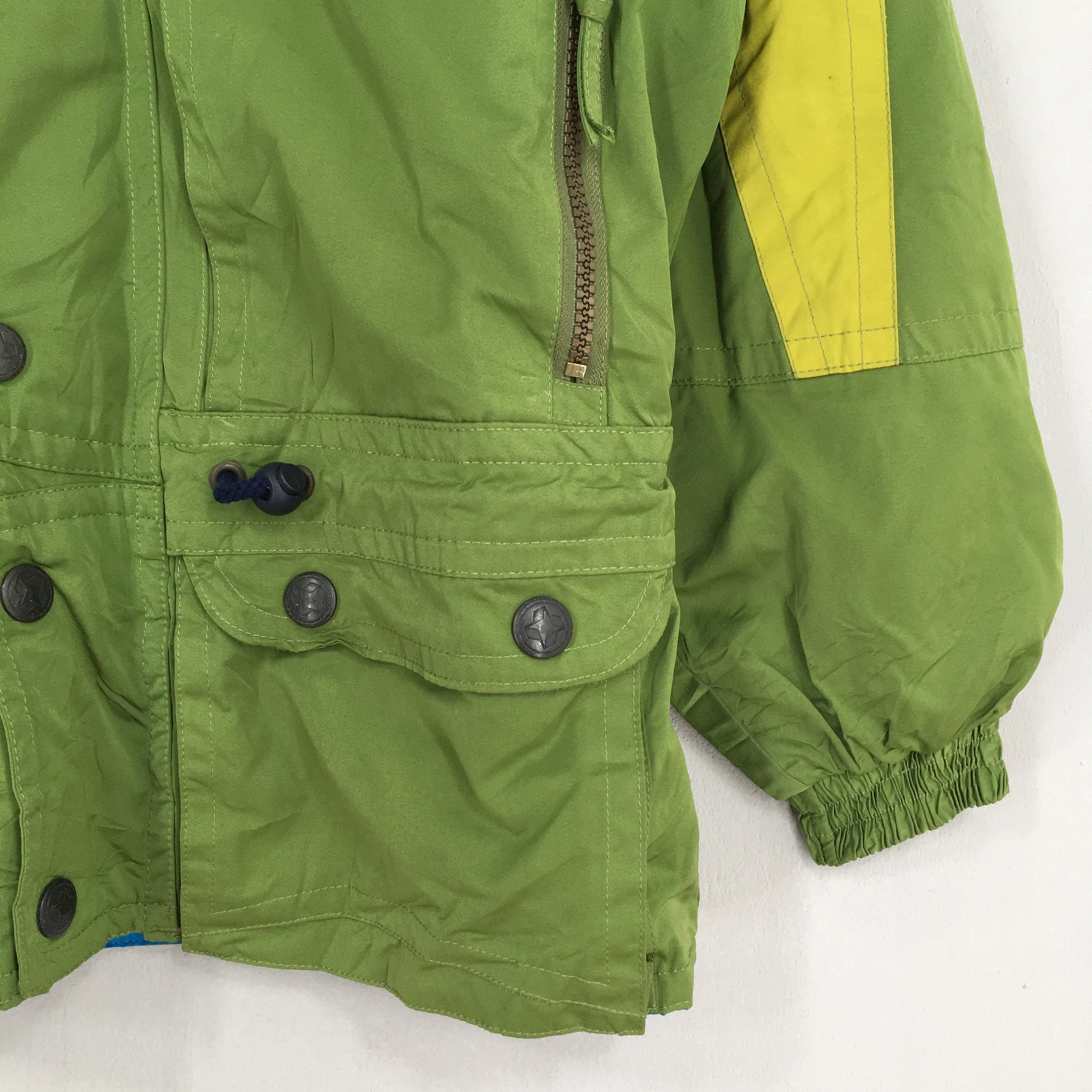 Colmar Japan Ski Wear Snow Gear Bomber Hoodie Jacket Large