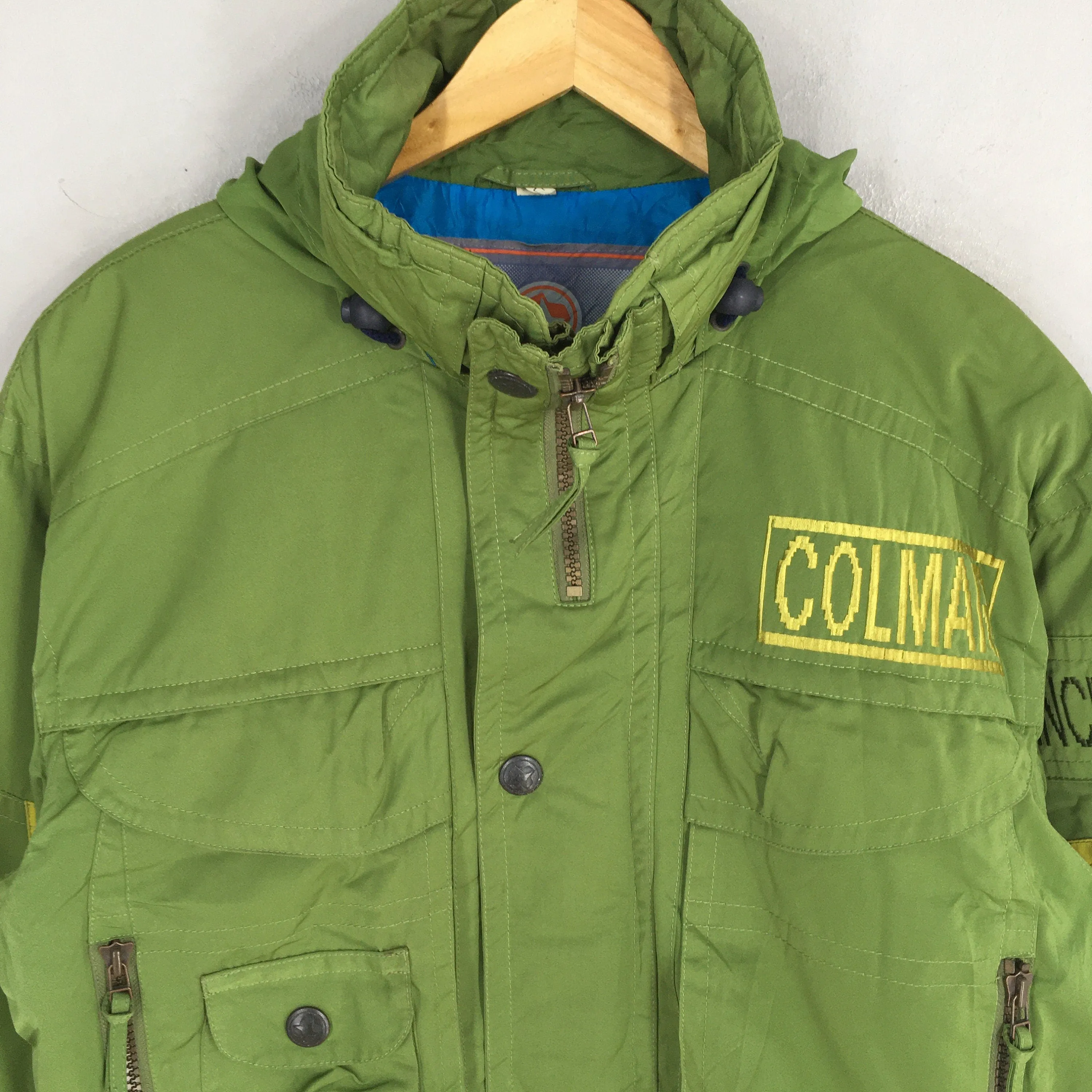 Colmar Japan Ski Wear Snow Gear Bomber Hoodie Jacket Large