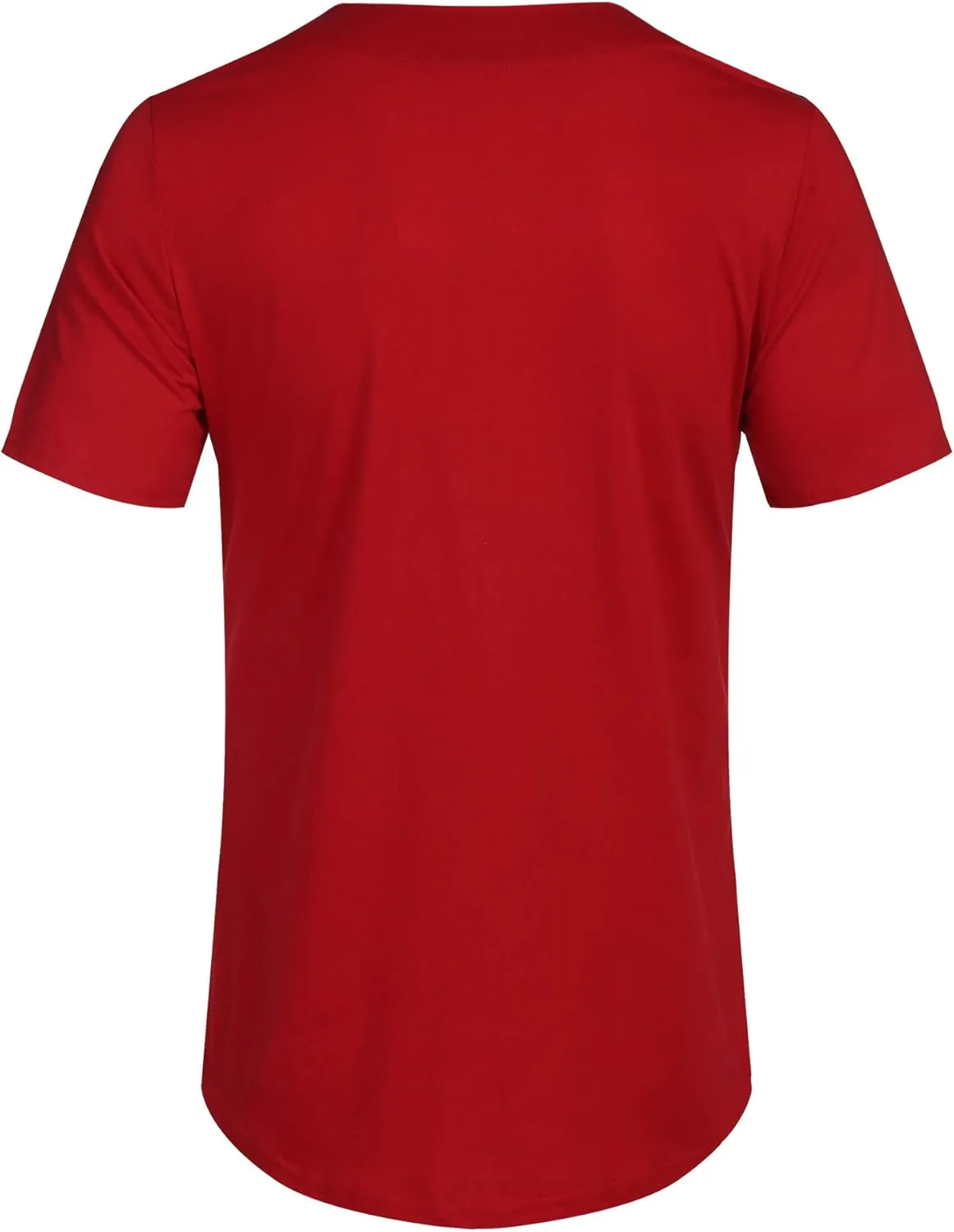COOFANDY Men's Baseball Button Down Jersey Short Sleeve Hipster Hip Hop T Shirts