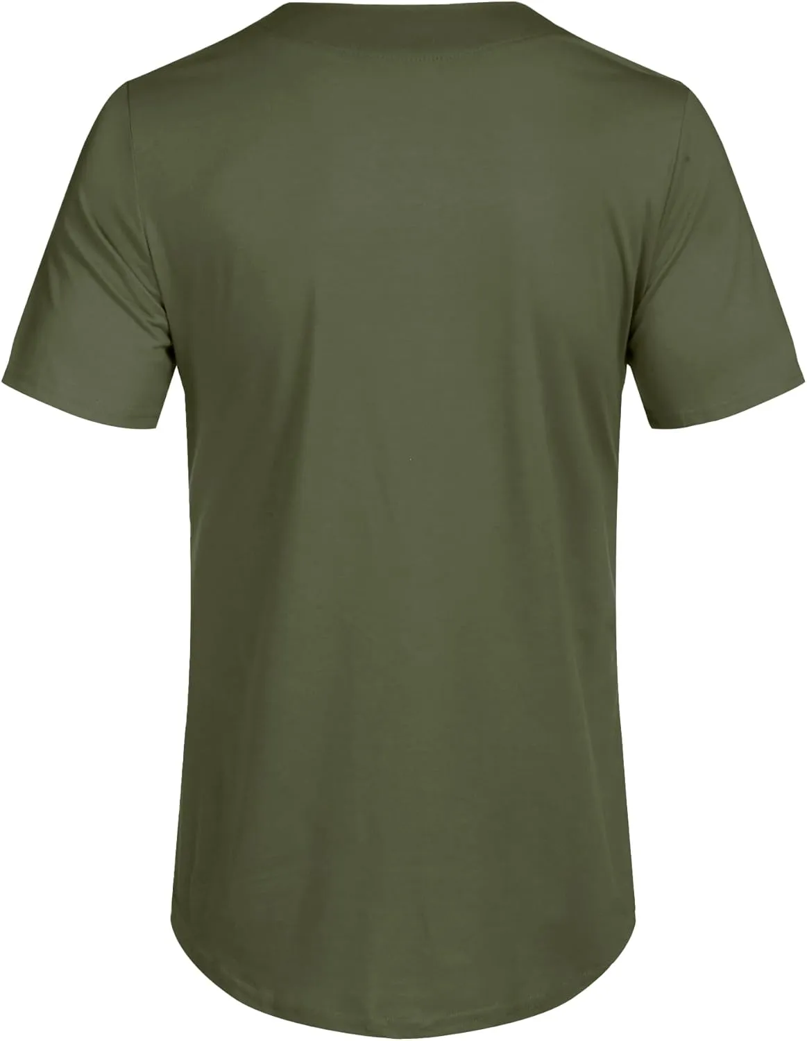 COOFANDY Men's Baseball Button Down Jersey Short Sleeve Hipster Hip Hop T Shirts
