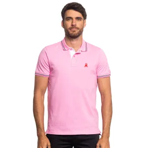 Corsica FROG Slim Fit Polo - Pink