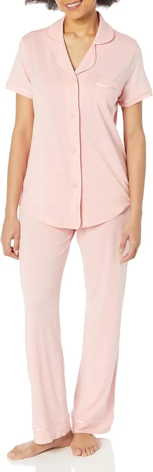 Cosabella Women's Bella Short Sleeve Top & Pant Pajama Set