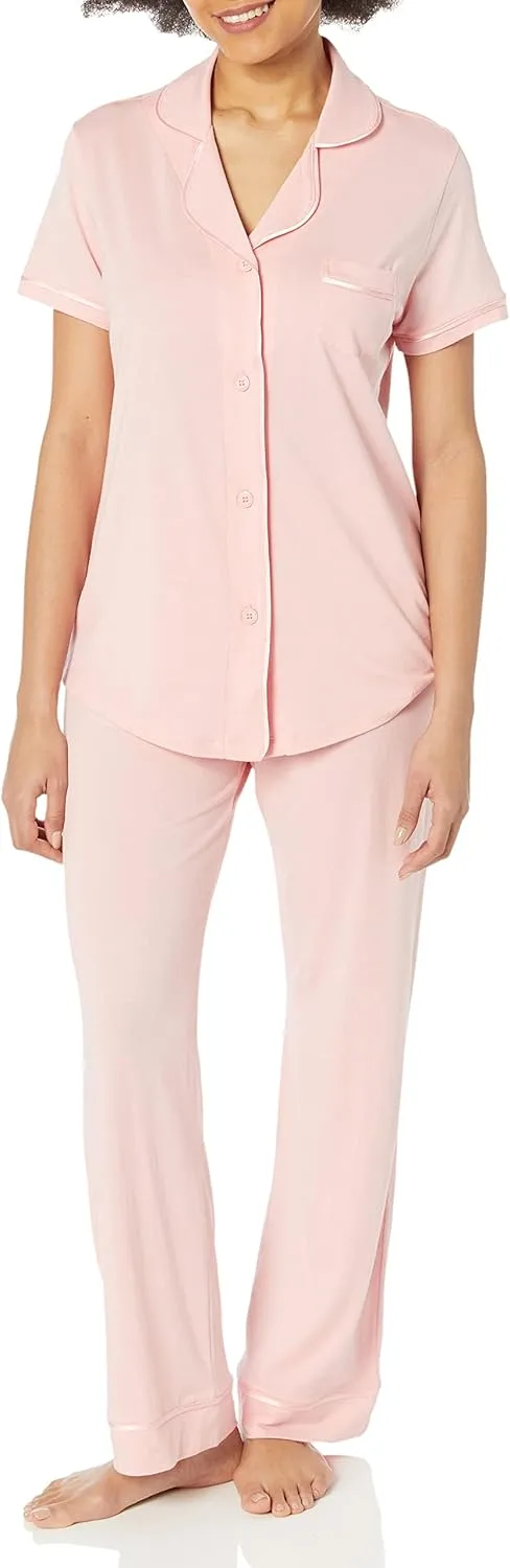Cosabella Women's Bella Short Sleeve Top & Pant Pajama Set
