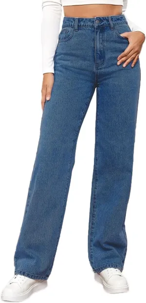 Cute Jeans Sweatpant Jeans Jeans for Women Trendy Petite Straight Leg Jeans for Women Plus Size Womens Pants Casual