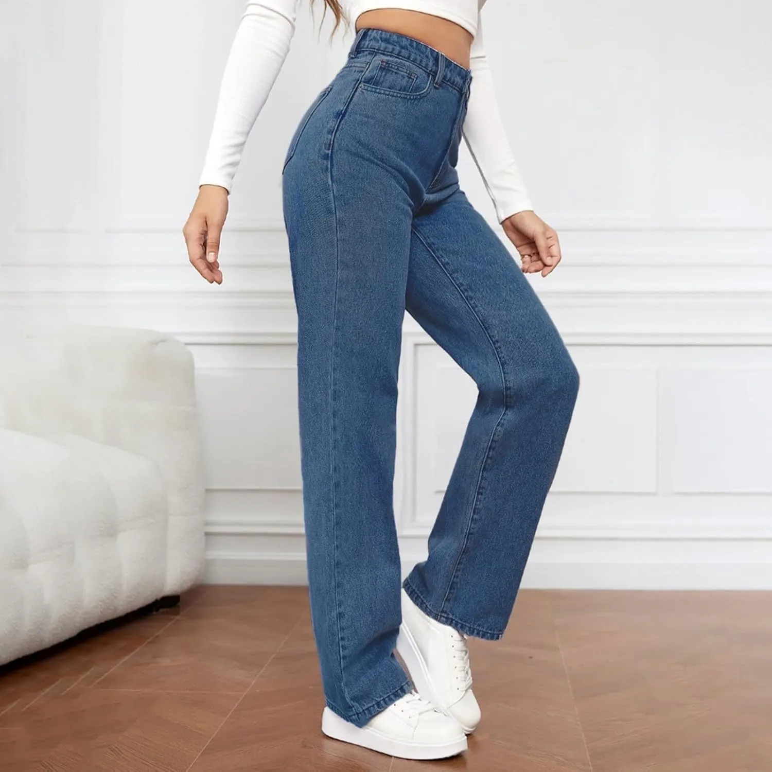 Cute Jeans Sweatpant Jeans Jeans for Women Trendy Petite Straight Leg Jeans for Women Plus Size Womens Pants Casual