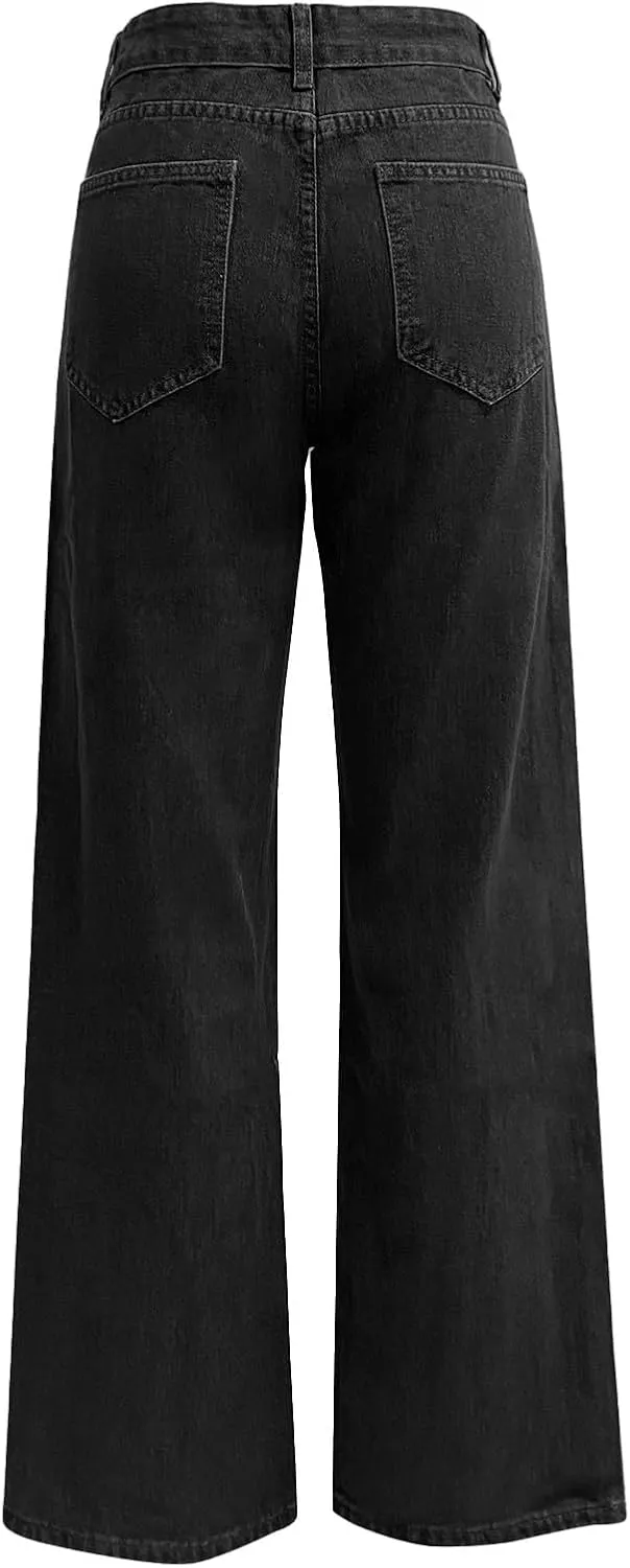 Cute Jeans Sweatpant Jeans Jeans for Women Trendy Petite Straight Leg Jeans for Women Plus Size Womens Pants Casual